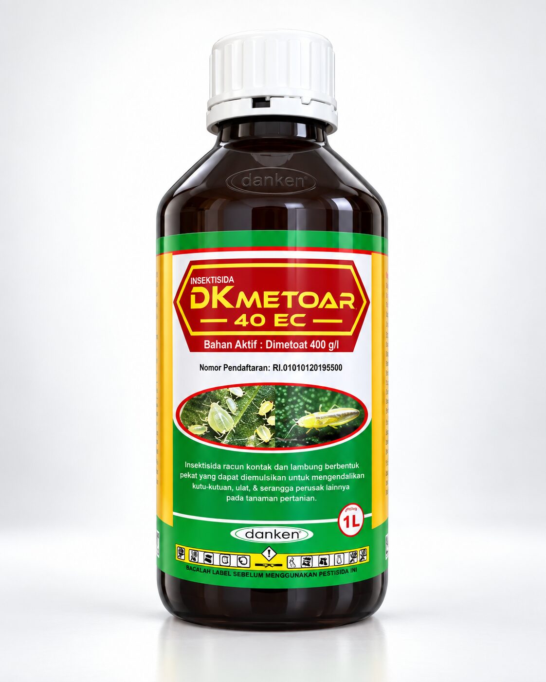 Kemasan asli DKMetoar 400 EC Danken Indonesia
